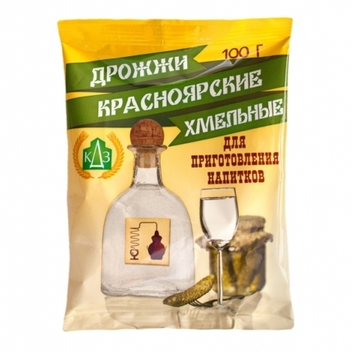 Дрожжи красноярские хмельные 100 г