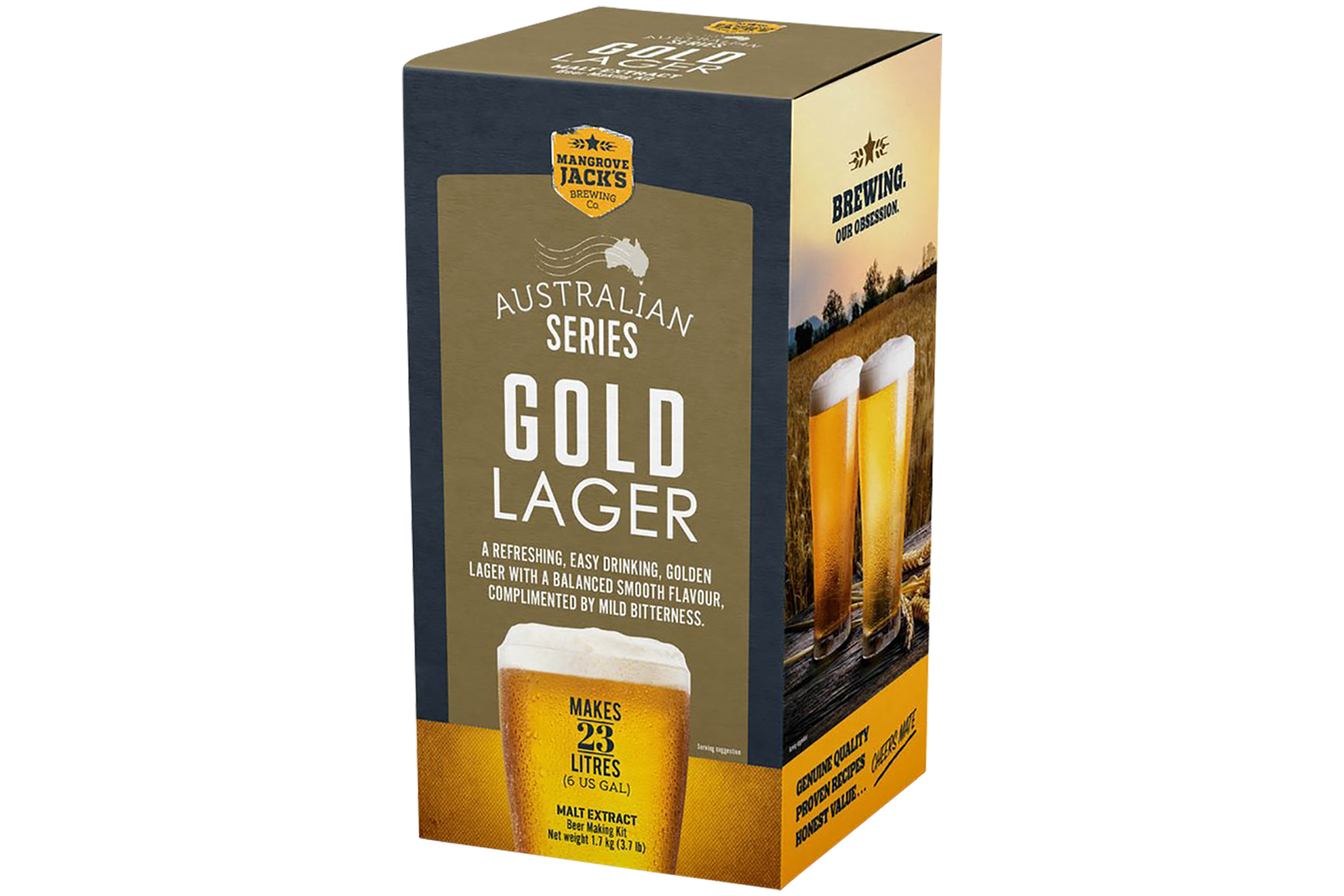 Mangrove Jack's AU Brewer's Series "Gold Lager", 1,7 кг